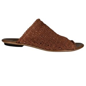 Cydwoq vintage Asia Sandal Brown Woven Mules